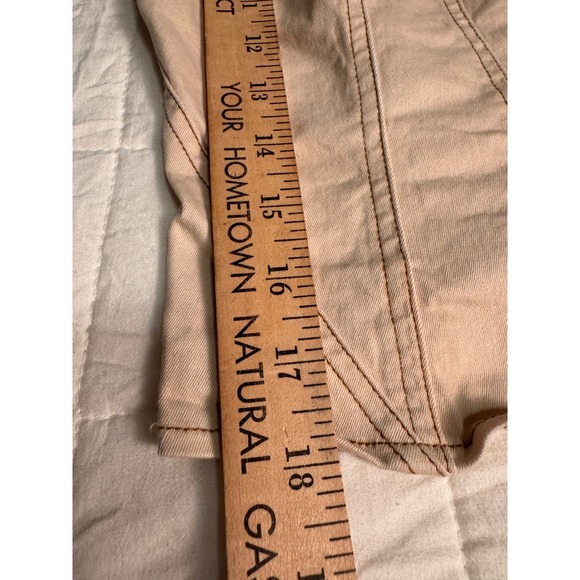 Princess Polly XX Beige Top Sleeveless Size 8 Square Neck Corset Detail Size 12‎ - Picture 6 of 7